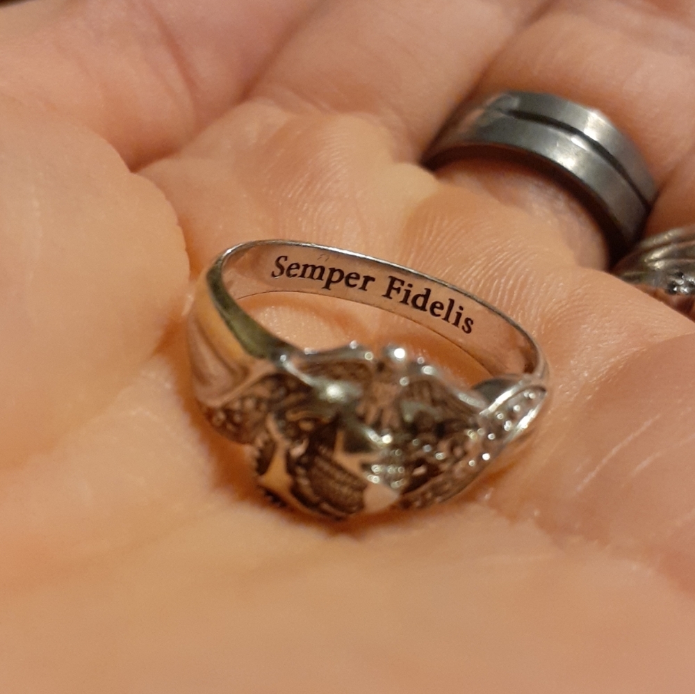 Marine corps ring